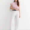 Sale Sportscraft Dashy Lily Voile Shirt in Whitepink White/pink