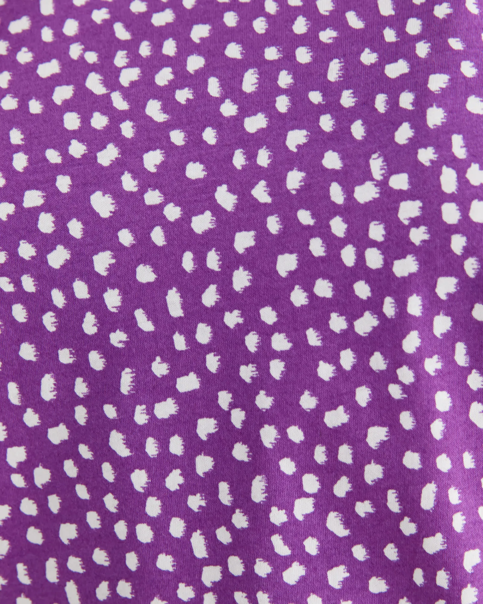 New Sportscraft Dashy Mercerised Tee in Purplewhite Purple/white