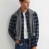 Discount Sportscraft Davis Long Sleeve Check Shirt in Navy