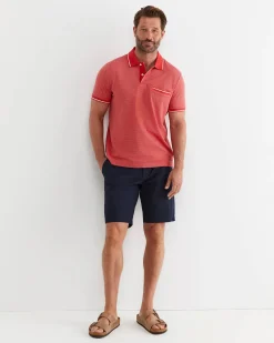New Sportscraft Derry Polo in Orange