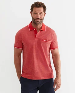 New Sportscraft Derry Polo in Orange