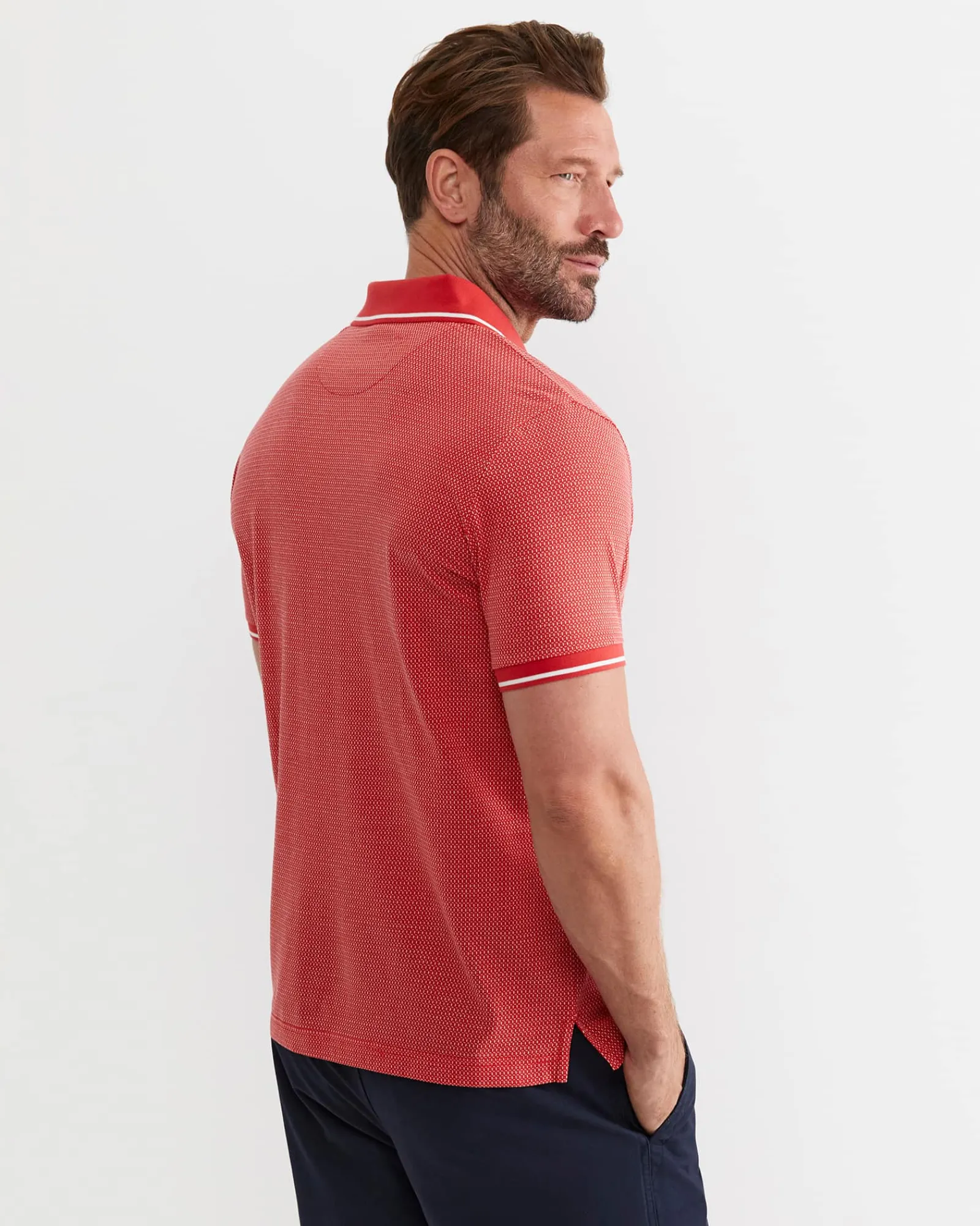 New Sportscraft Derry Polo in Orange