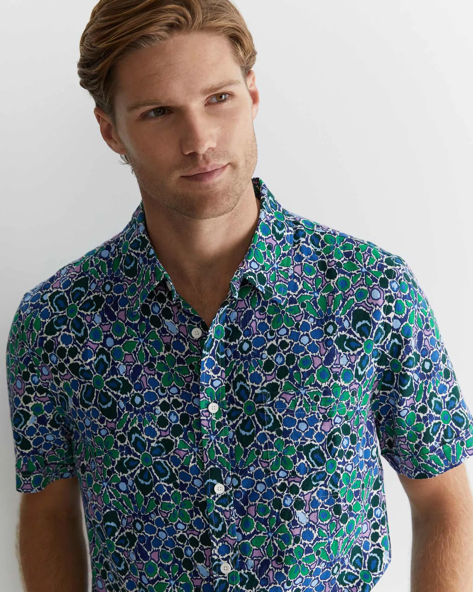 Clearance Sportscraft Eli Shirt in Emerald