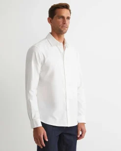 Hot Sportscraft Emile Long Sleeve Dress Shirt in White