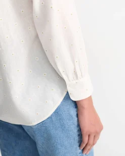 Online Sportscraft Emma Embroidery Blouse in White