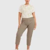 Sale Sportscraft Eva Capri in Latte