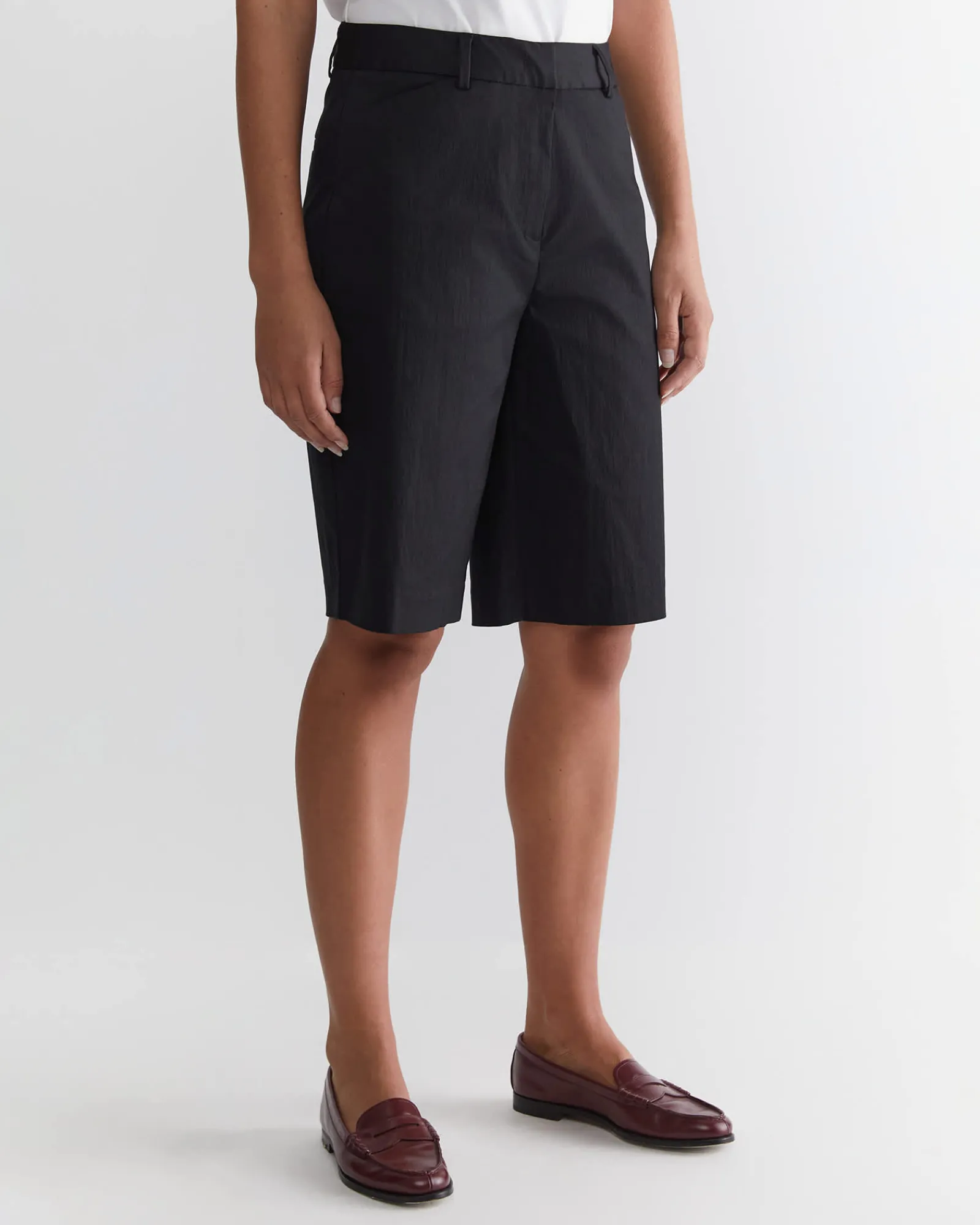 New Sportscraft Evie Bermuda Short in Black