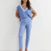 Discount Sportscraft Evie Capri Pant in Belle Blue BelleBlue