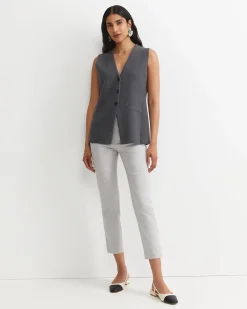 Outlet Sportscraft Evie Capri Pant in Silver
