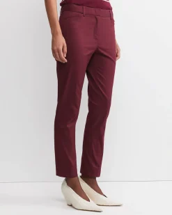 Fashion Sportscraft Evie Capri Pant in Wine