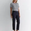 New Sportscraft Evie Straight Capri Pant in Classic Navy ClassicNavy