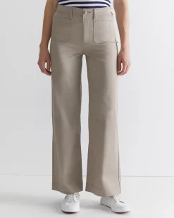 New Sportscraft Evie Wide Leg Pant in Latte