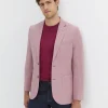 New Sportscraft Farrer Linen Sports Jacket in Dusty Pink DustyPink