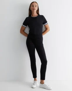 Clearance Sportscraft Felicity Velvet Pull On Pant in Black