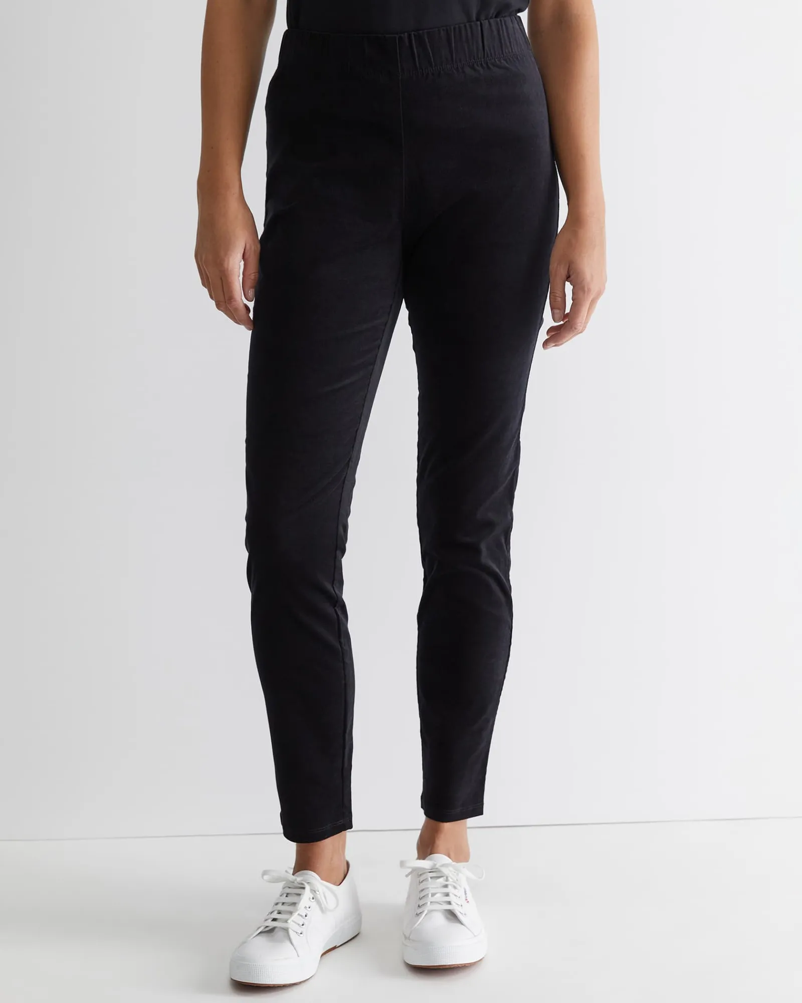 Clearance Sportscraft Felicity Velvet Pull On Pant in Black