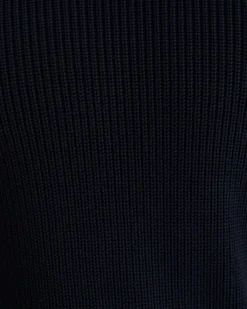 Outlet Sportscraft Finn Rib Crew Neck Knit in Navy