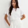 Hot Sportscraft Flutter Short Sleeve Tee in White