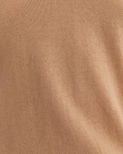 Discount Sportscraft Francis Merino V-Neck Knit in Tan