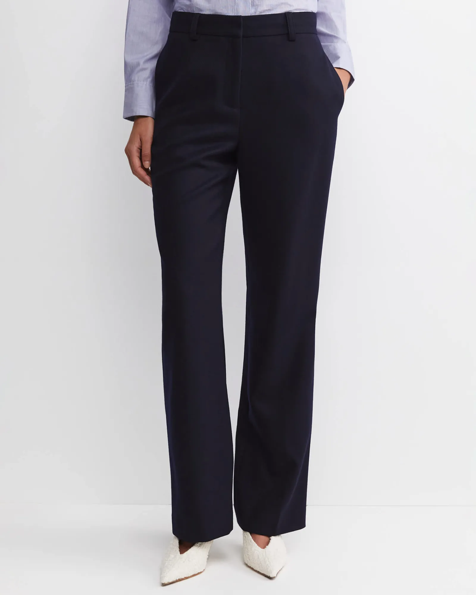 Discount Sportscraft Frankie Straight Leg Pant in Navy