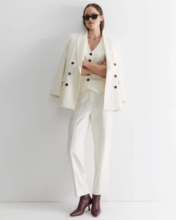Online Sportscraft Frankie Twill Vest in Winter White WinterWhite