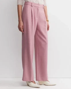 Hot Sportscraft Frankie Wide Leg Pleat Pant in Dusty Pink DustyPink