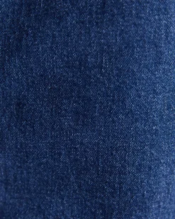 New Sportscraft Gabi Denim Midi Skirt in Heritage Blue HeritageBlue