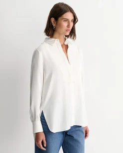 Clearance Sportscraft Garbo Tuxedo Shirt in White
