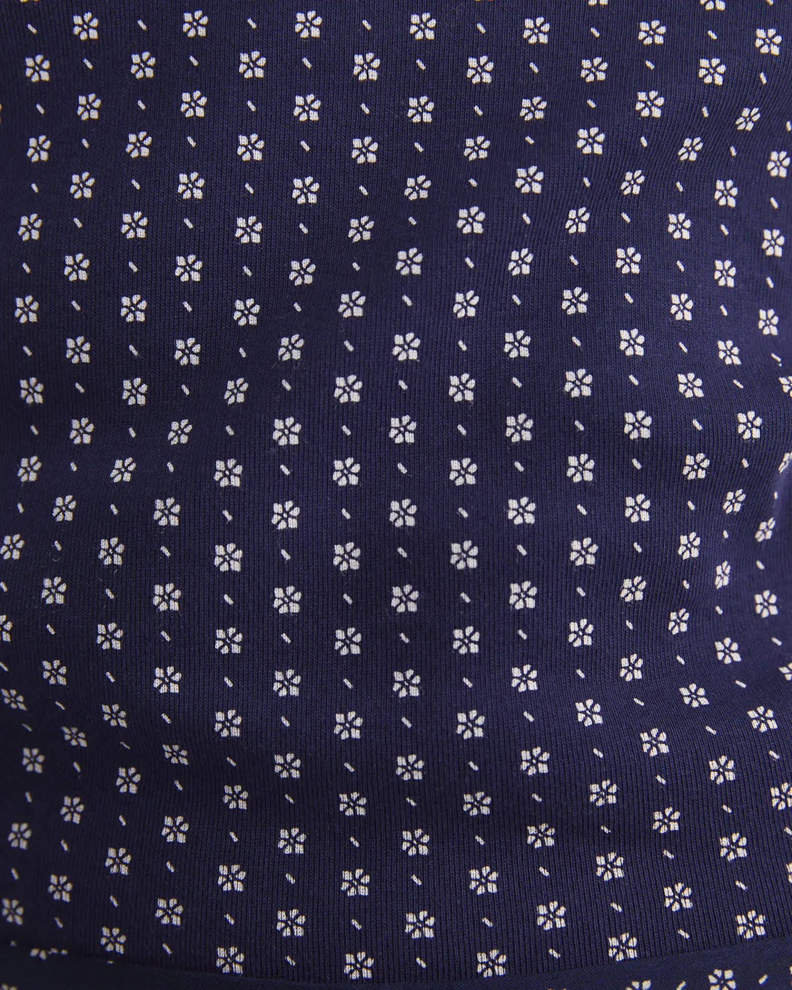 Discount Sportscraft Geo Funnel Neck Top in Navywhite Navy/white