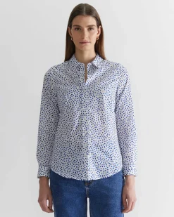 Fashion Sportscraft Geo Lily Voile Shirt in Multi