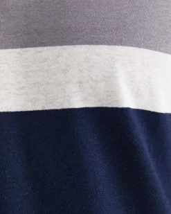 Best Sportscraft Gerard Stripe Polo in Blue Multi BlueMulti