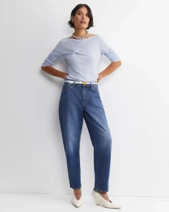 Fashion Sportscraft Gigi Babywool Twist Top in Ice Blue IceBlue