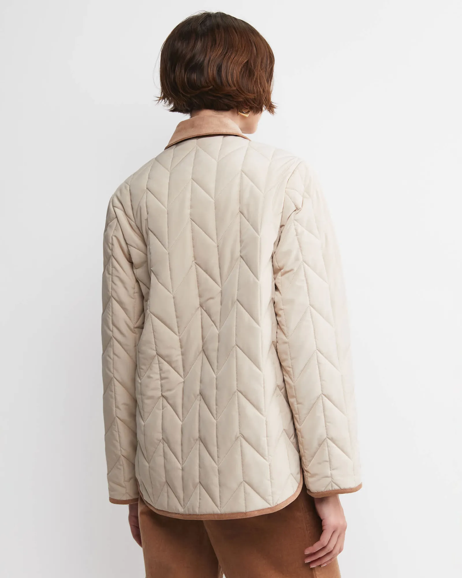New Sportscraft Gillian Lightweight Quilted Jacket in Canvas