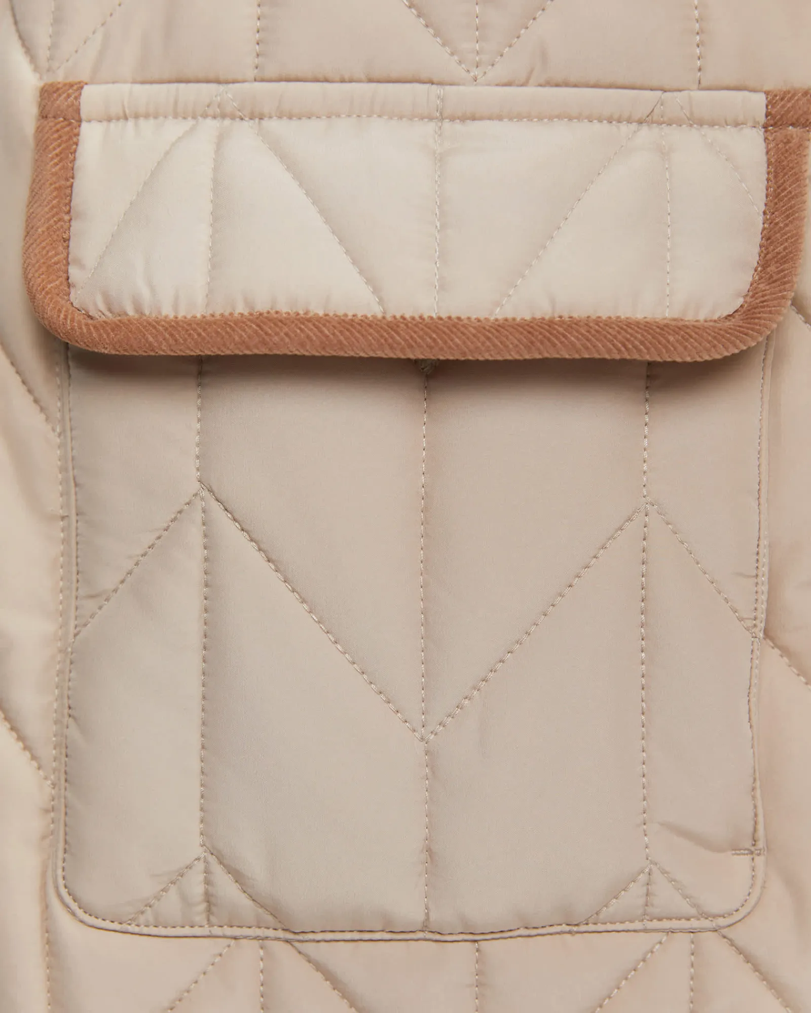 New Sportscraft Gillian Lightweight Quilted Jacket in Canvas