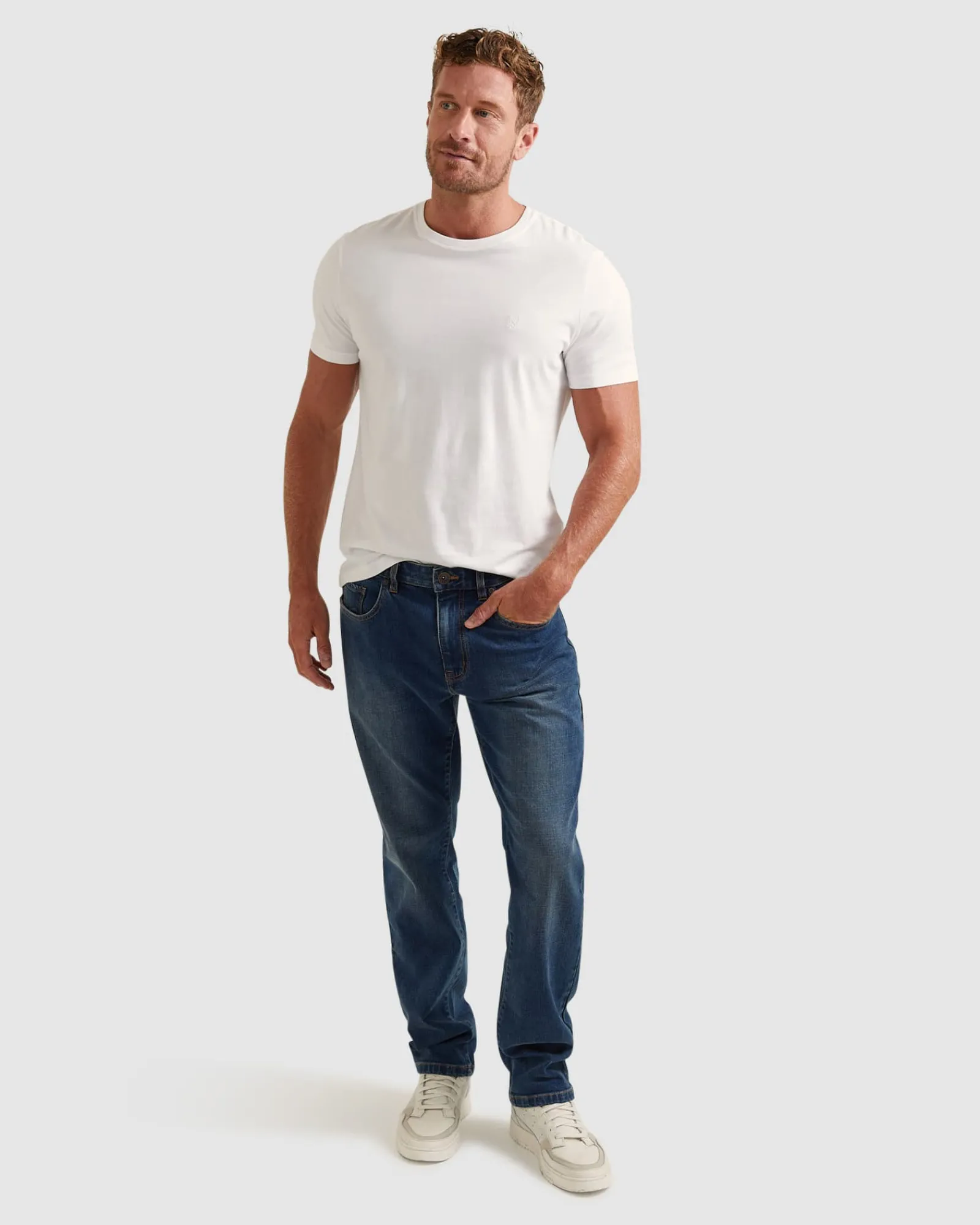 Sale Sportscraft Grayson Straight Jean in Vintage Wash VintageWash