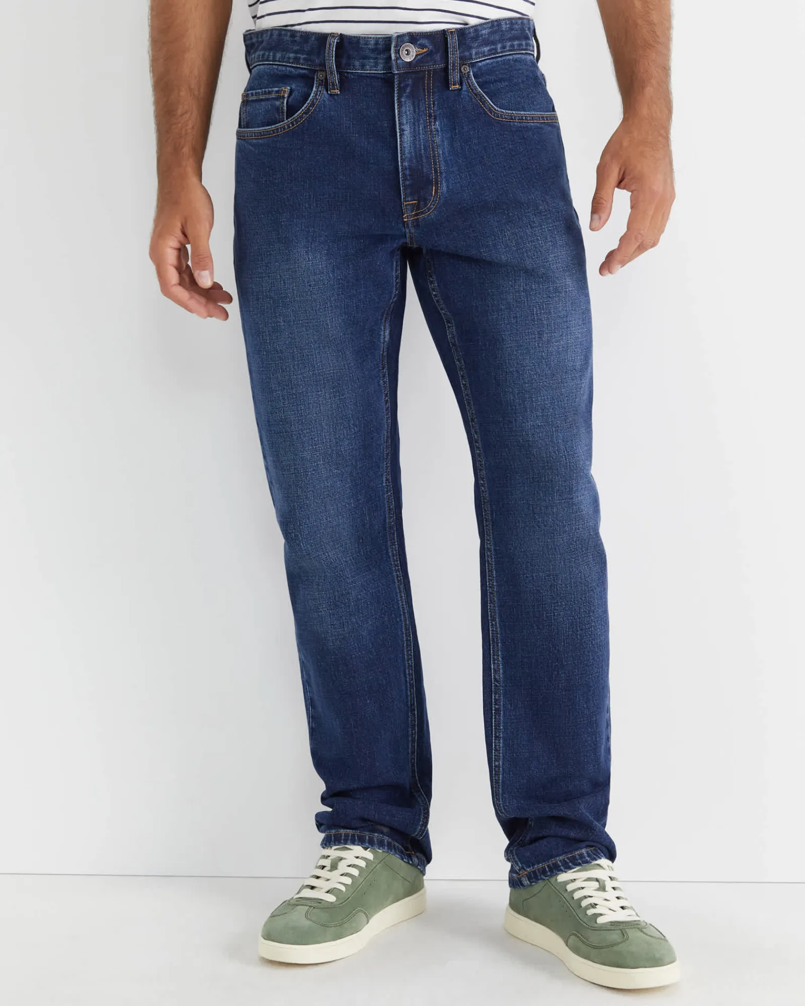 Discount Sportscraft Grayson Straight Jean in True Blue TrueBlue