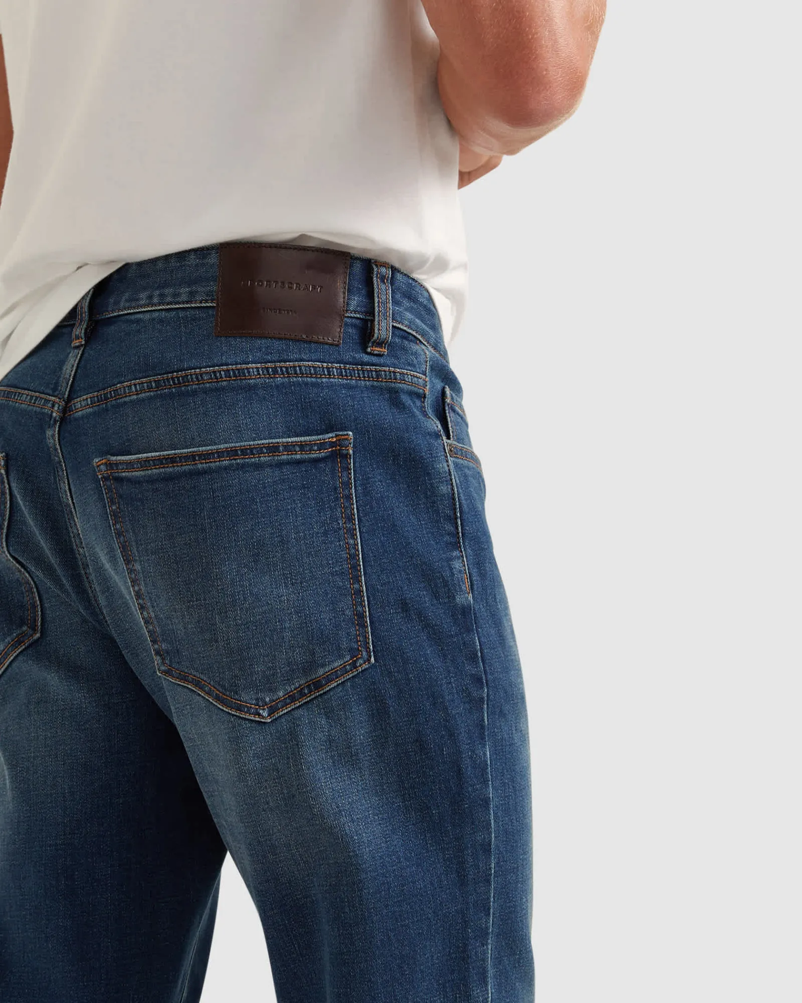 Sale Sportscraft Grayson Straight Jean in Vintage Wash VintageWash