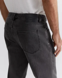 New Sportscraft Grayson Straight Jean in Dark Grey DarkGrey