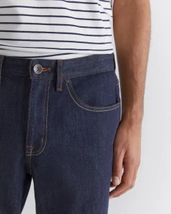 Sale Sportscraft Grayson Straight Jean in Raw Indigo RawIndigo