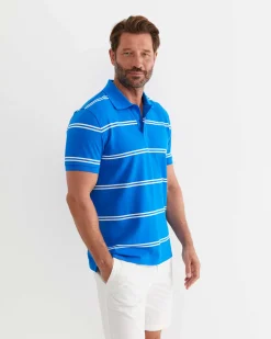 Hot Sportscraft Hall Polo in Cobalt