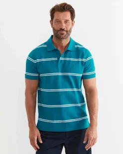 Outlet Sportscraft Hall Polo in Teal