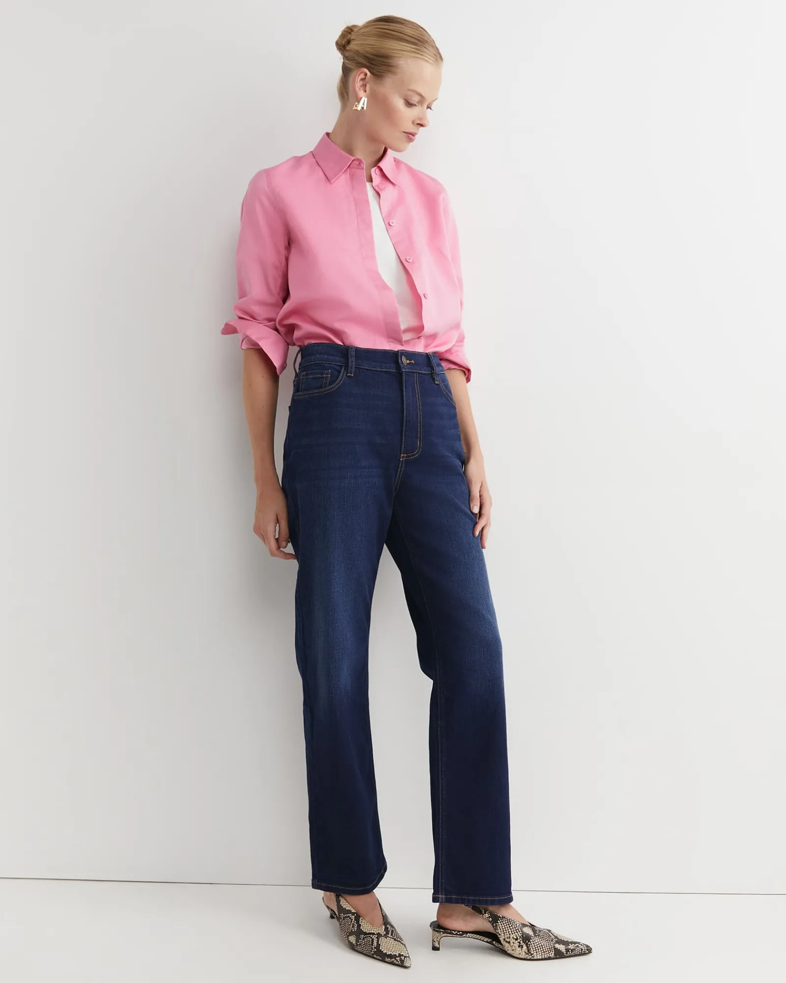 Hot Sportscraft Hannah Cotton Silk Shirt in Roseberry