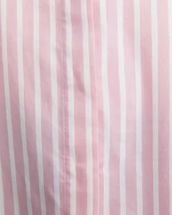 Online Sportscraft Hannah Stripe Cotton Silk Shirt in Whitepink White/pink