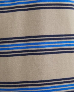 New Sportscraft Harden Stripe Tee in Natural