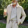 Hot Sportscraft Harrington Jacket in Limestone