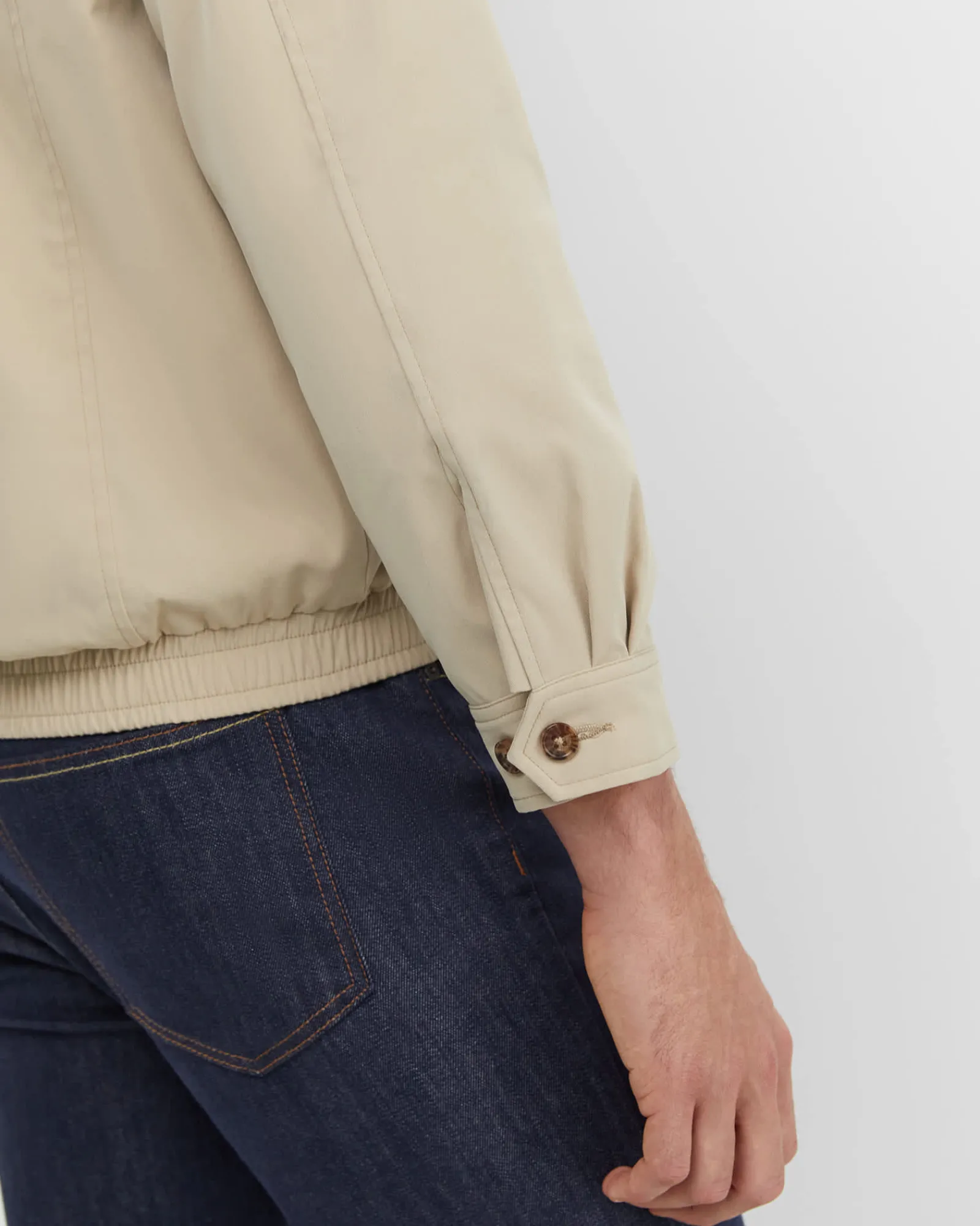 Hot Sportscraft Harrington Jacket in Limestone