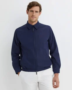 Discount Sportscraft Harrington Jacket in Navy