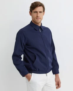 Discount Sportscraft Harrington Jacket in Navy