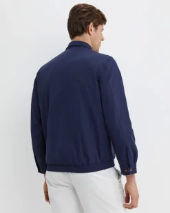 Discount Sportscraft Harrington Jacket in Navy