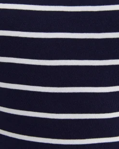Best Sportscraft Heidi Boat Neck Half Sleeve Tee in Navywhite Navy/white