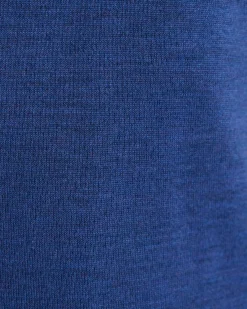 Online Sportscraft Henry Merino Quarter Zip Knit in Lapis